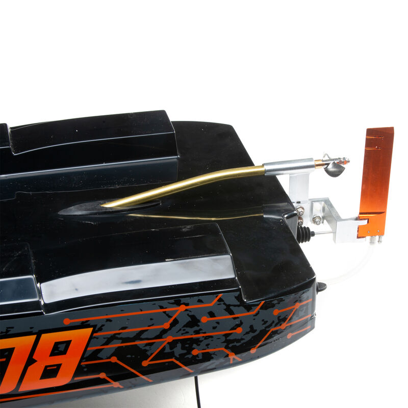 Proboat Blackjack 42" 8S Brushless Catamaran RTR: Black/Orange