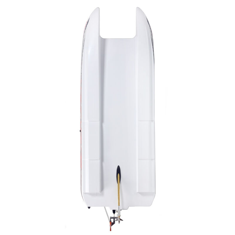 PROBOAT Blackjack 42" 8S Brushless Catamaran RTR: White/Red