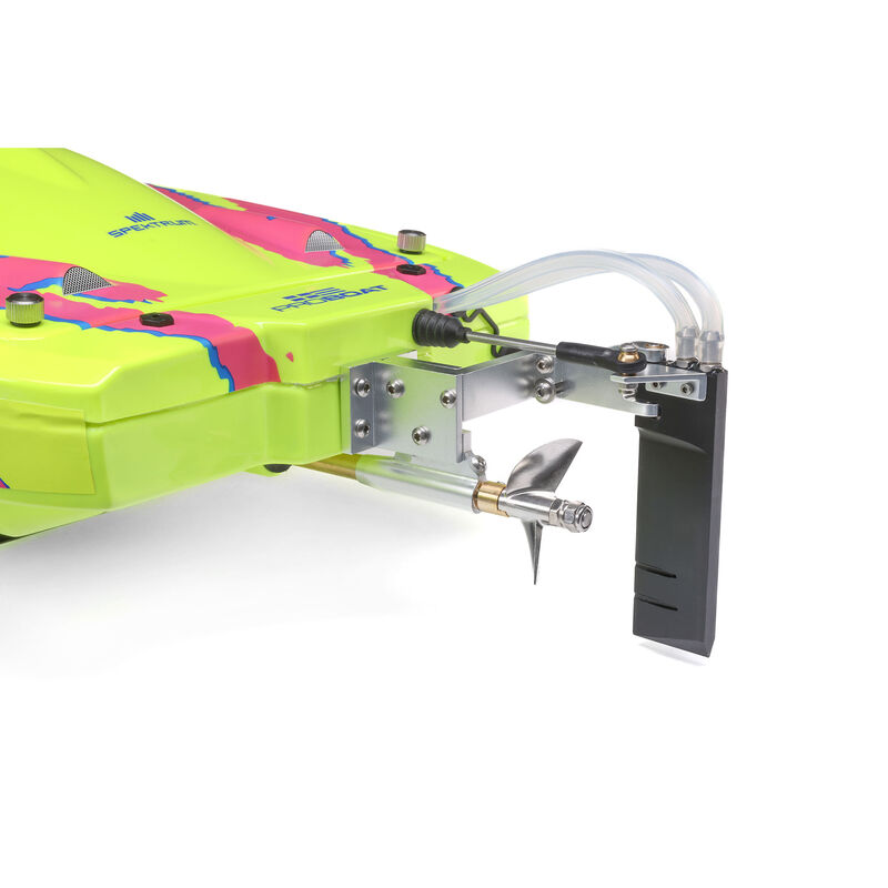 PROBOAT Blackjack 24" V2 Catamaran Brushless: RTR, Heat Wave Visual