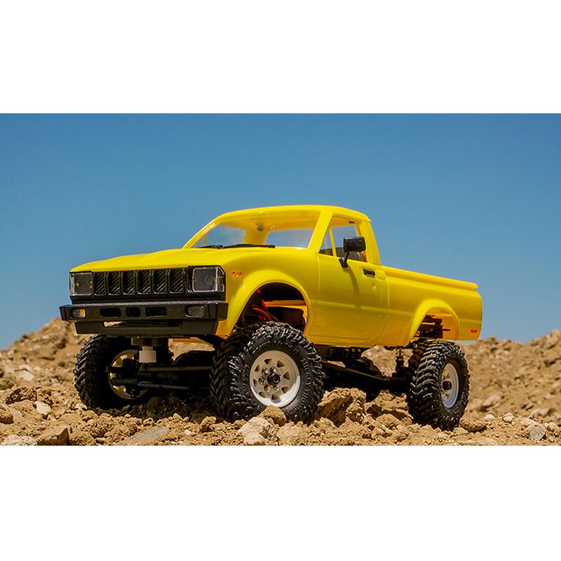 RC4WD 1/24 Trail Finder 2 RTR with Mojave II Hard Body, Yellow