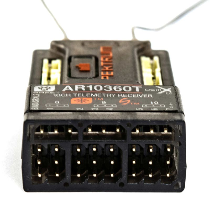 Spektrum AR10360T DSMX 10-Channel AS3X & SAFE Telemetry Receiver