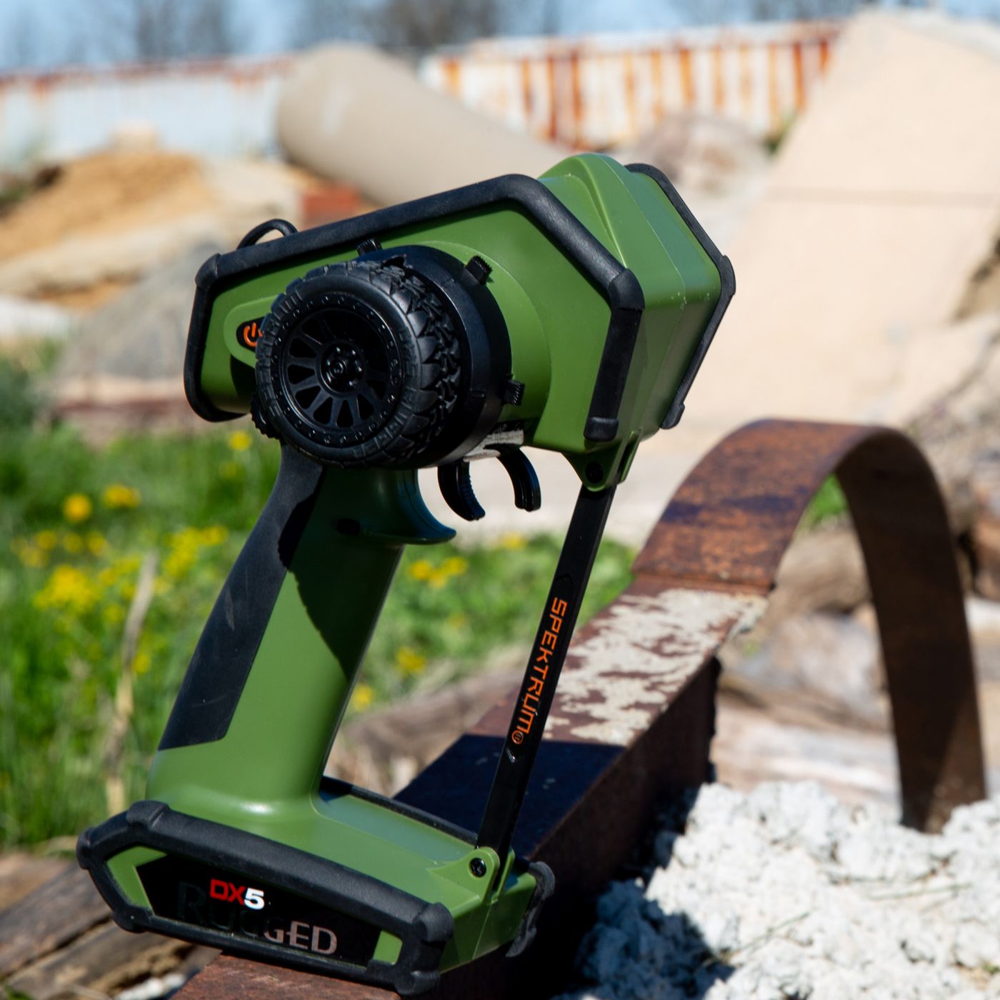 Spektrum DX5 Rugged 5-Channel DSMR Transmitter Only, Green