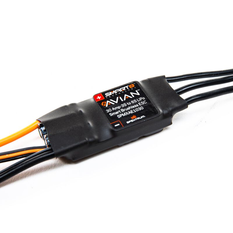 Spektrum Avian 30 Amp Brushless Smart ESC, 3S-6S