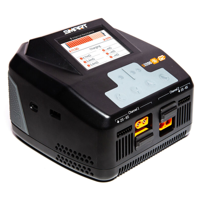 Spektrum S2200 G2 AC 2x200W Smart Charger