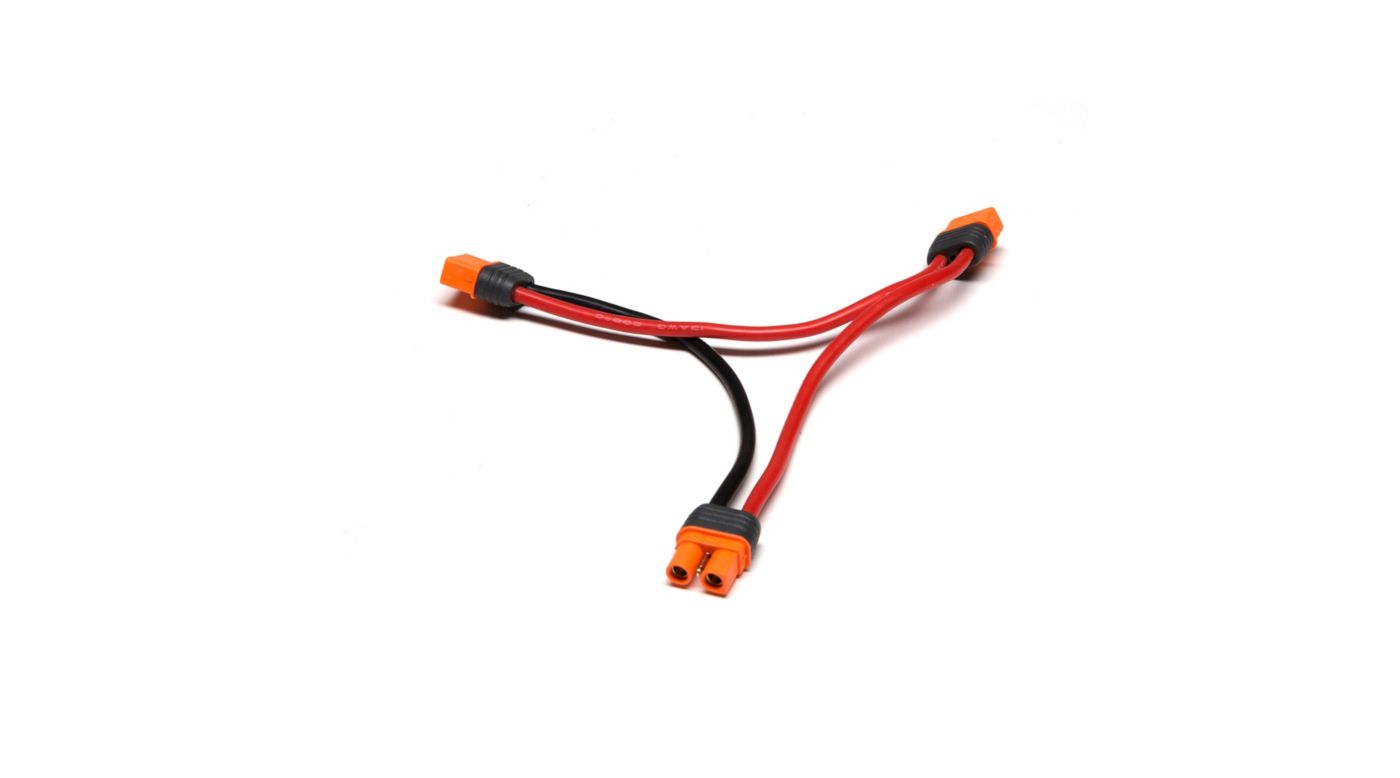 Spektrum Series Harness: IC3 Battery with 6" Wires, 13 AWG