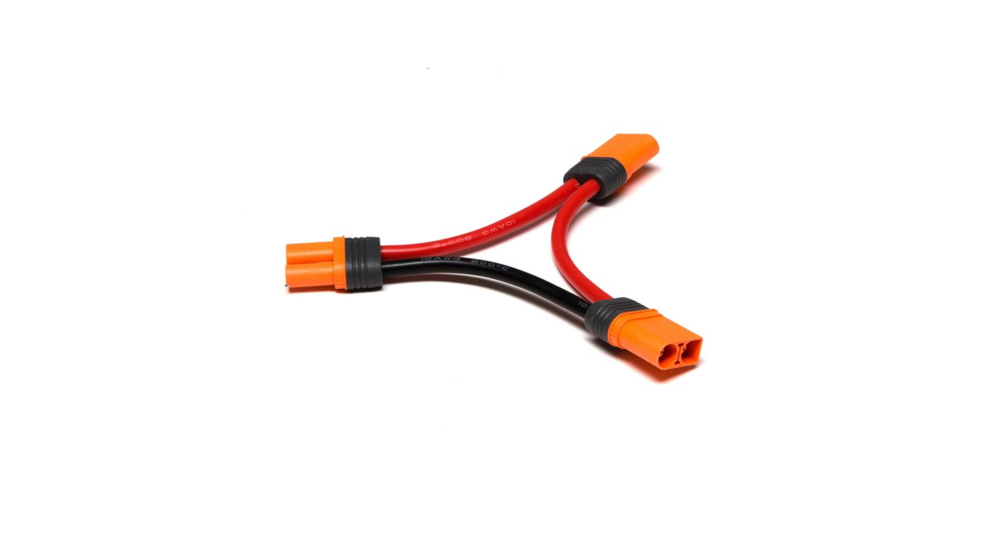 Spektrum Series Harness: IC5 Battery with 4" Wires, 10 AWG
