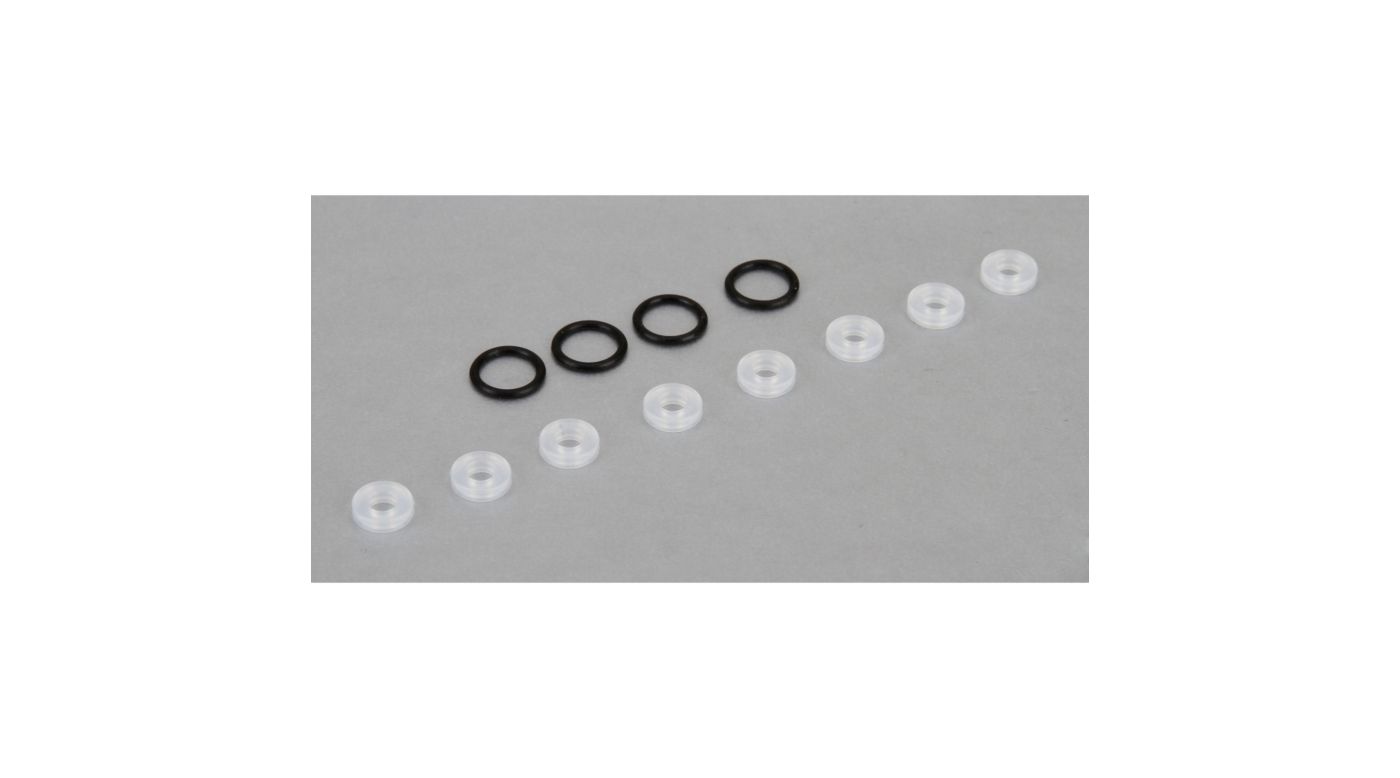 TLR X-Ring Seals (8), Lower Cap Seals (4): All 8IGHT