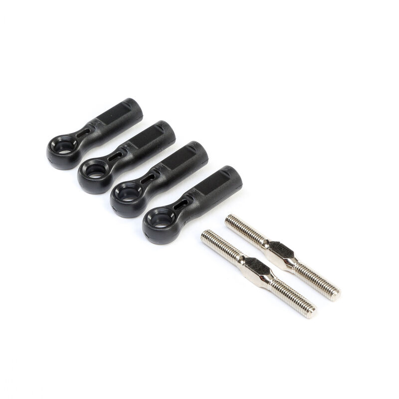 TLR Turnbuckle 4.5mm x 45mm (2): 8X, 8XE