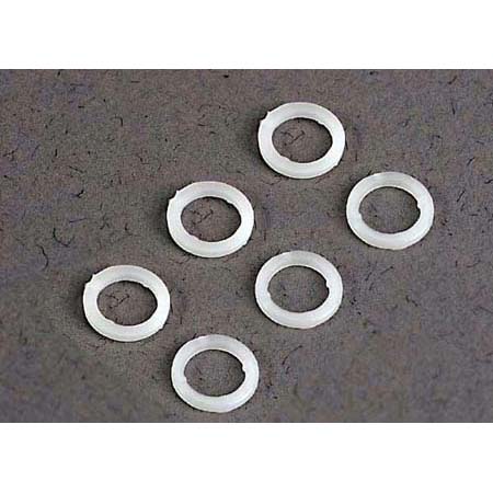 Plastic Washers,Wht:ST,RU,BA(6)