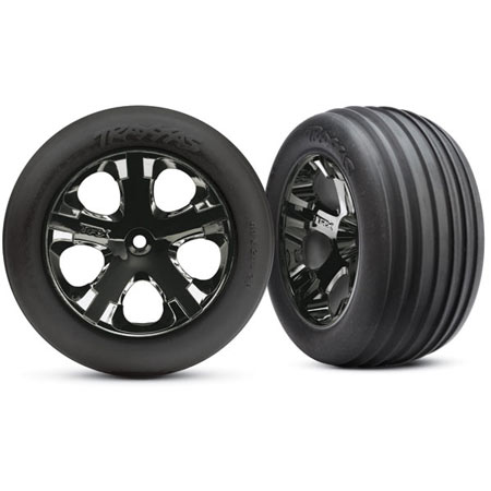 All-Star Blk Chrome Whls w/ Alias Tires (2),FR:VXL