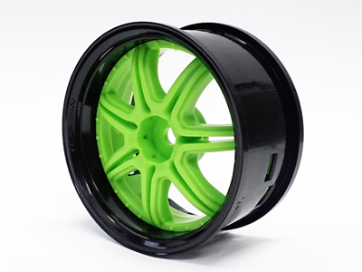 Team-Tetsujin Super RIM Marguerite set black and green (4pcs set limited edition)