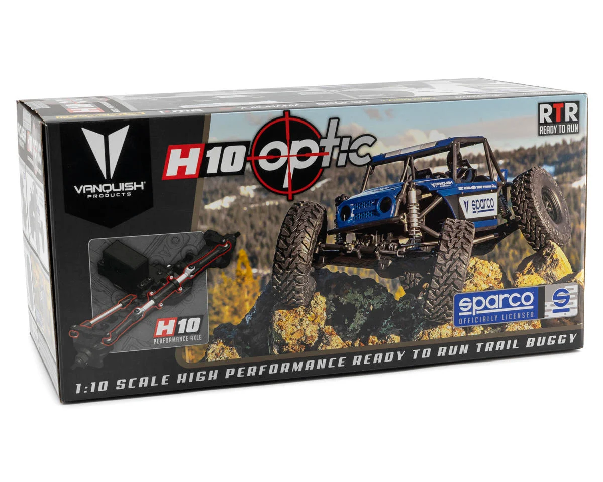 Vanquish Products H10 Optic 1/10 4WD RTR Rock Crawler (Sparco)