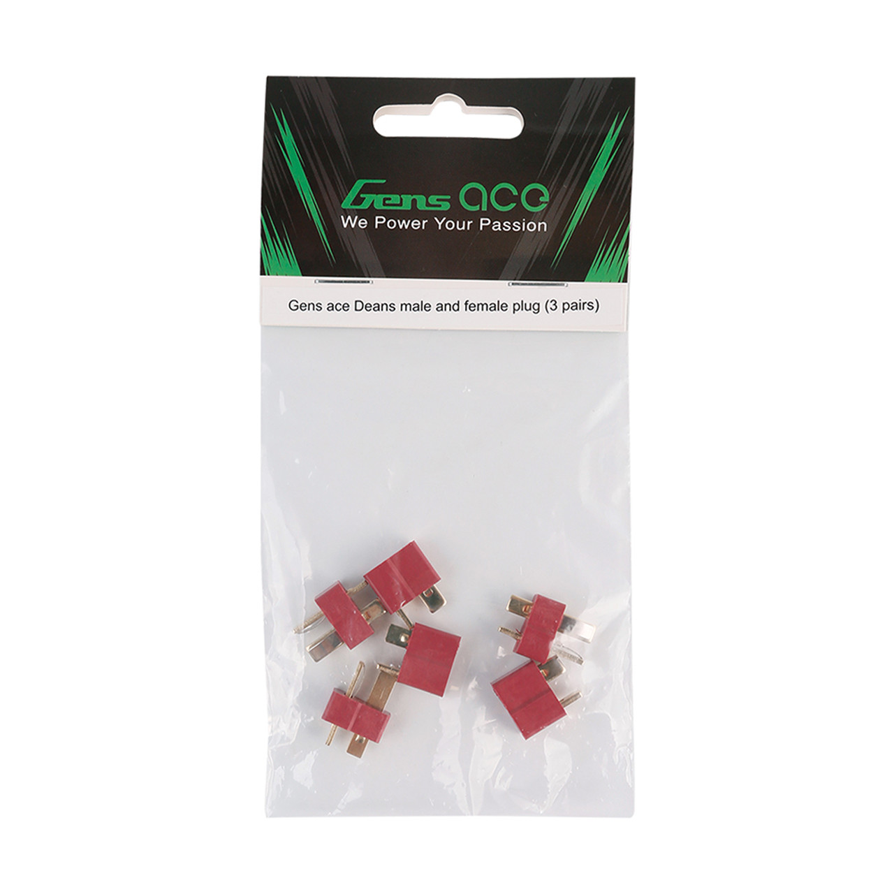 Gens Ace Deans(T) Male & Female Plug (3 Pairs)