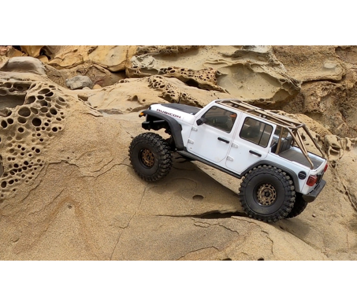 Boom Racing ProBuild™ 1.9" MAG-10 Adjustable Offset Aluminum Beadlock Wheels (2) Matte Black/Bronze