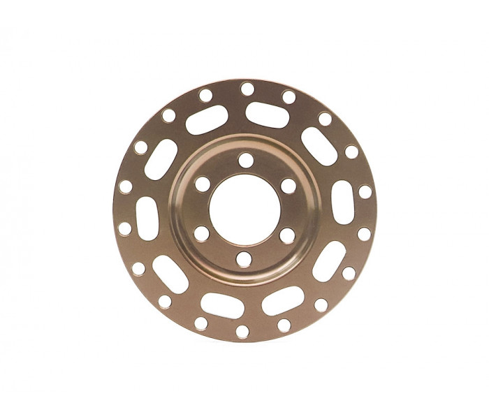 Boom Racing ProBuild™ 1.9" MAG-10 Adjustable Offset Aluminum Beadlock Wheels (2) Matte Black/Bronze