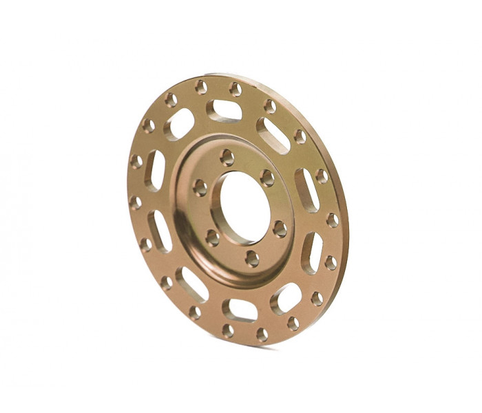 Boom Racing ProBuild™ 1.9" MAG-10 Adjustable Offset Aluminum Beadlock Wheels (2) Matte Black/Bronze
