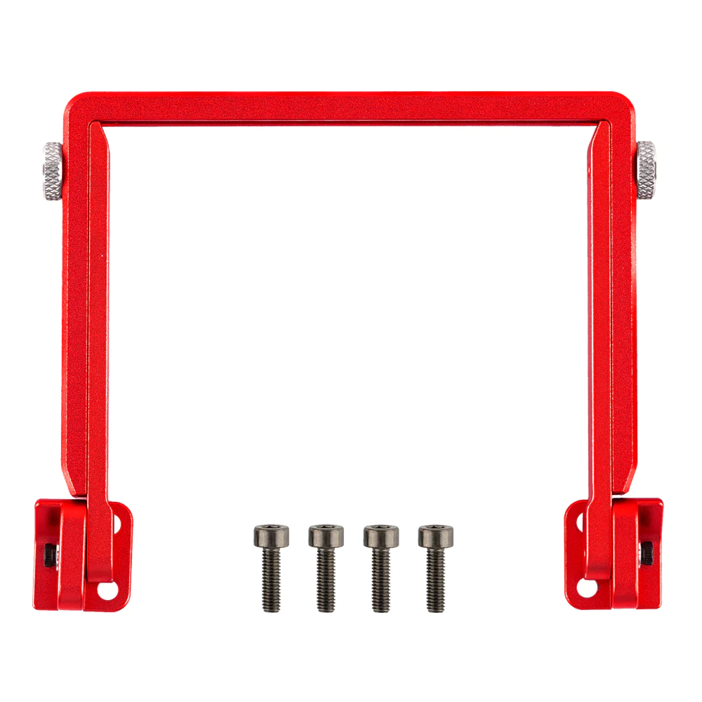 Radiomaster Boxer Adjustable Length CNC Metal Folding Stand - RED