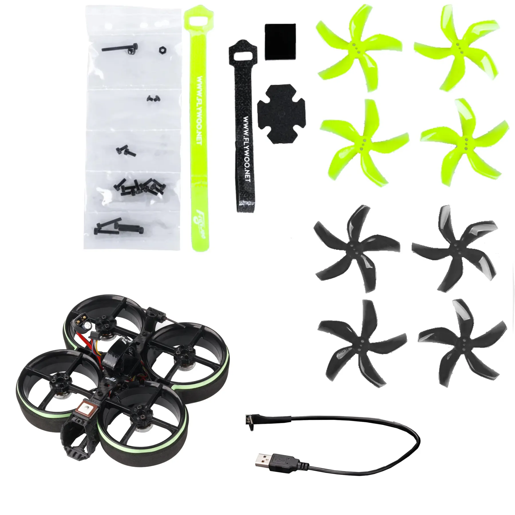 Flywoo CineRace20 V2 HD DJI O3 2inch cinewhoop (Without O3 Air unit ) - <B>BNF ELRS</b>