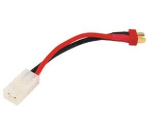 K054 Tamiya To Deans Adapter With 14AWG Silicone Wire L=10CM