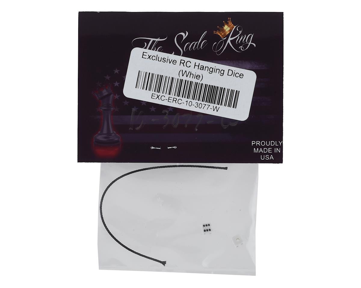 Exclusive RC Hanging Dice (White)