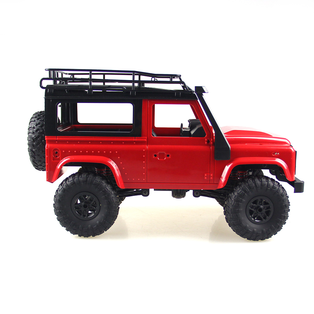 MN Model D90 1/12 4x4 4WD RTR Crawler - <b>RED</b>