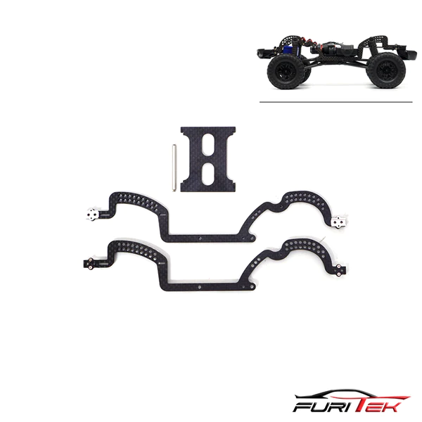 FURITEK GRASSHOPPER FRAME KIT FOR TRAXXAS TRX-4M CARBON FIBER VERSION