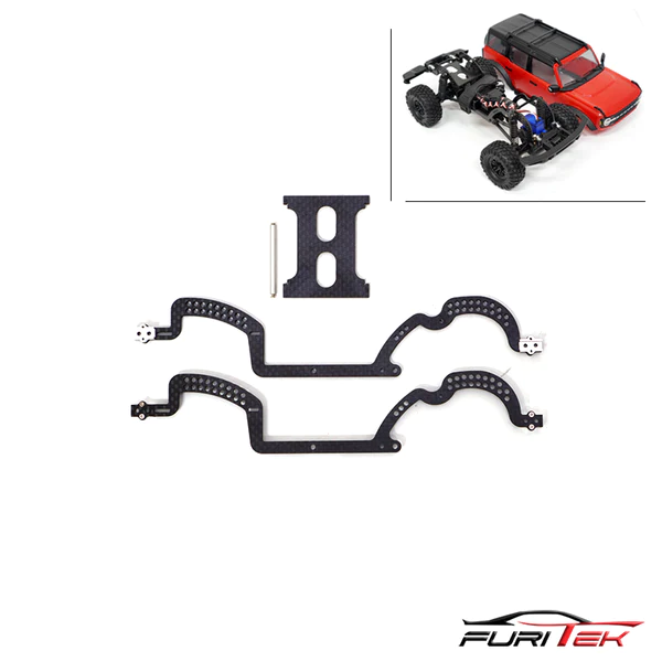 FURITEK GRASSHOPPER FRAME KIT FOR TRAXXAS TRX-4M CARBON FIBER VERSION