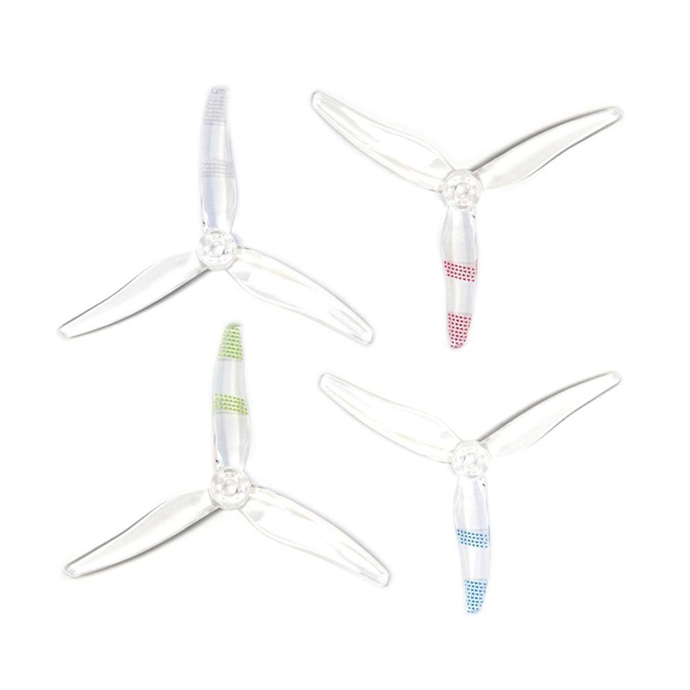 GemFan <b>Moonlight 51466 V2 </b>Tri-Blade LED Propellers - <b>Green</b>