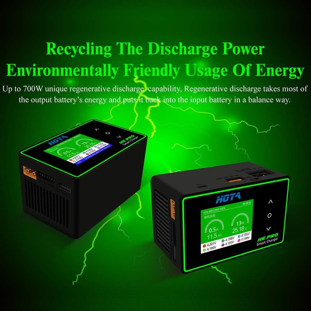 HOTA H6 Pro AC200W DC700W 26A AC/DC Charger