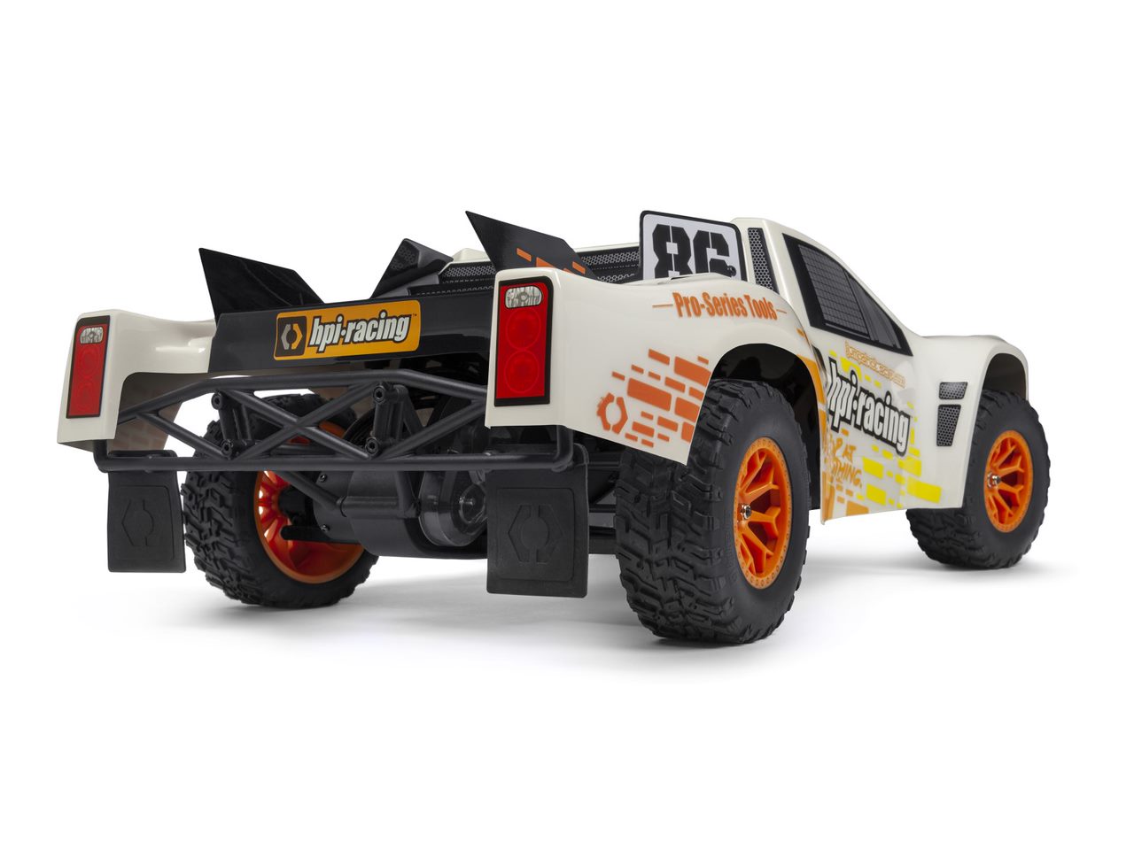 HPI Racing Jumpshot Flux Short Course 1/10 2WD White / Orange, RTR