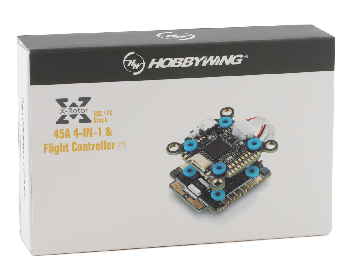 Hobbywing XROTOR FPV 4in1 Stack (COMBO 20X20 ESC (45A) + FC F7)