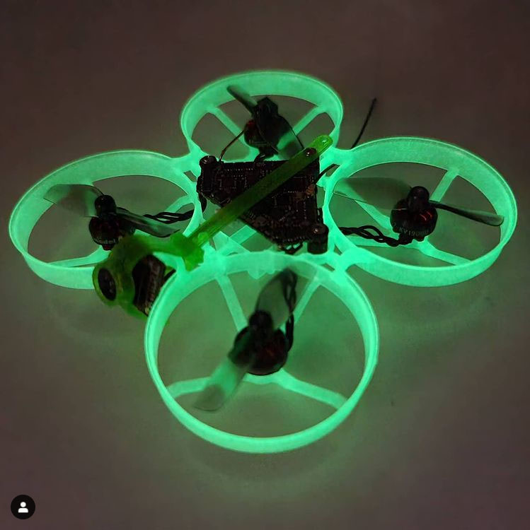 Happymodel Moblite7 75mm Whoop Frame - Fluorescent
