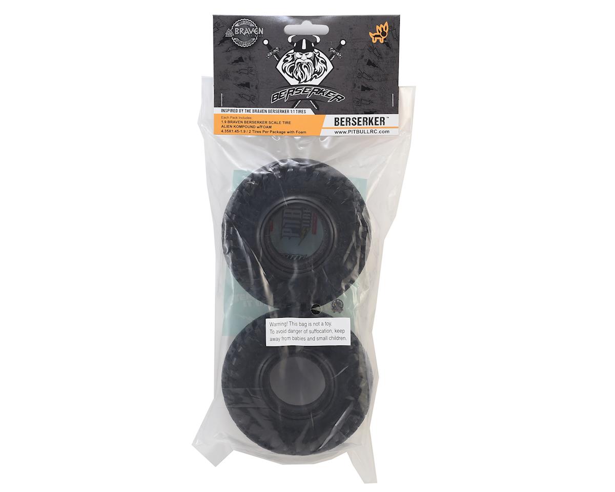 Pit Bull Tires Braven Berserker 1.9" Crawler Tire w/Foam (Alien)