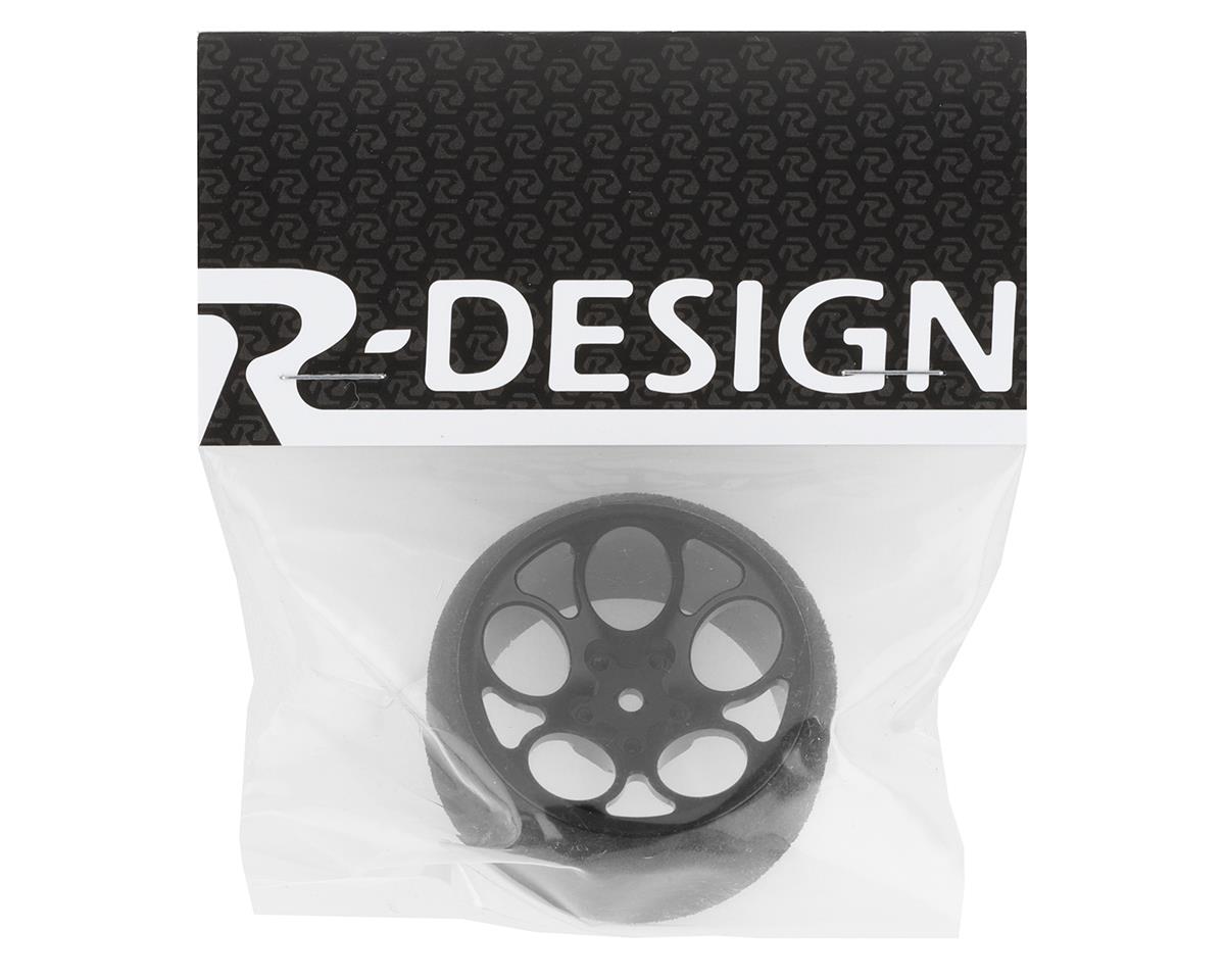 R-Design Sanwa M17/MT-44 Ultrawide 5 Hole Transmitter Steering Wheel (Black)