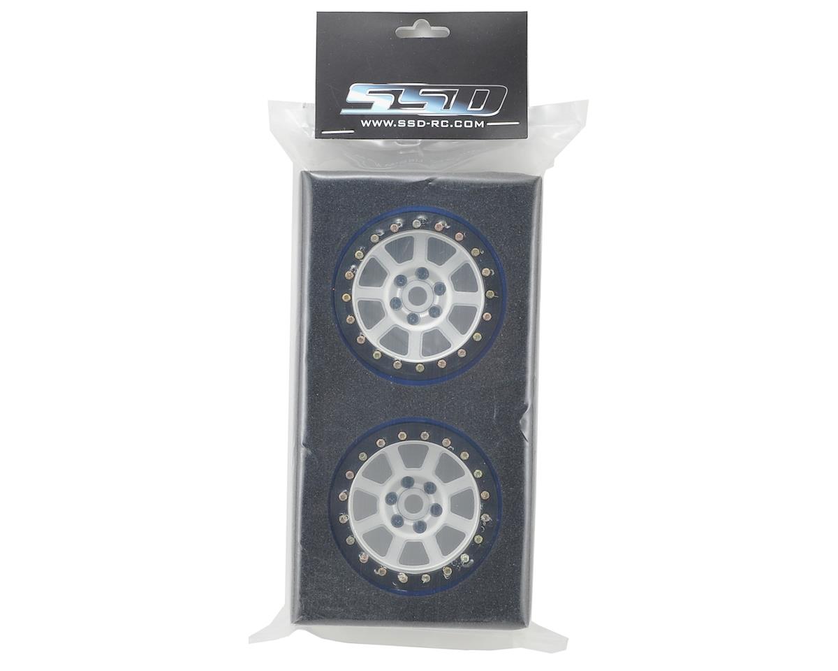 SSD RC 2.2 Wide Assassin PL Beadlock Wheels (Silver) (2) (Pro-Line Tires)
