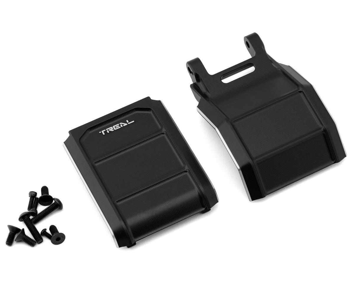 Treal Hobby Losi Promoto MX CNC Aluminum Skid Plate (Black)