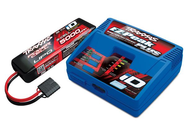 Traxxas 3-Cell 5000mAh Battery/Charger Completer Pack (Incl #2970/#2872X)