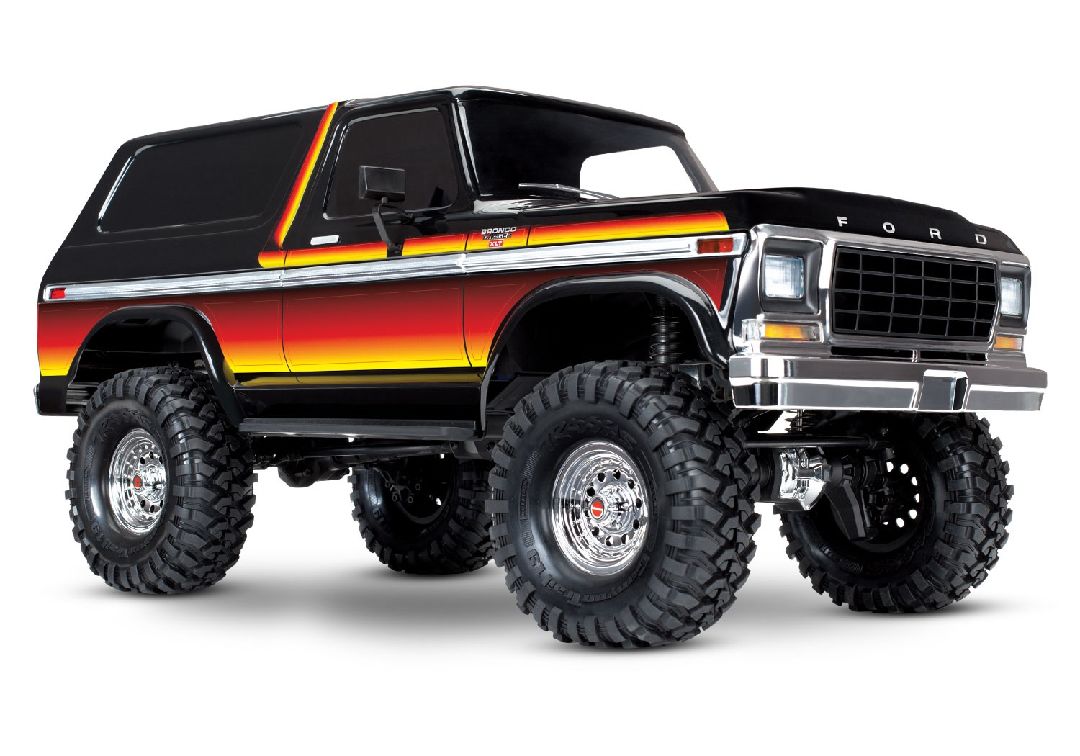 Traxxas TRX-4 1979 Ford Bronco Clipless Body RTR - Sunset
