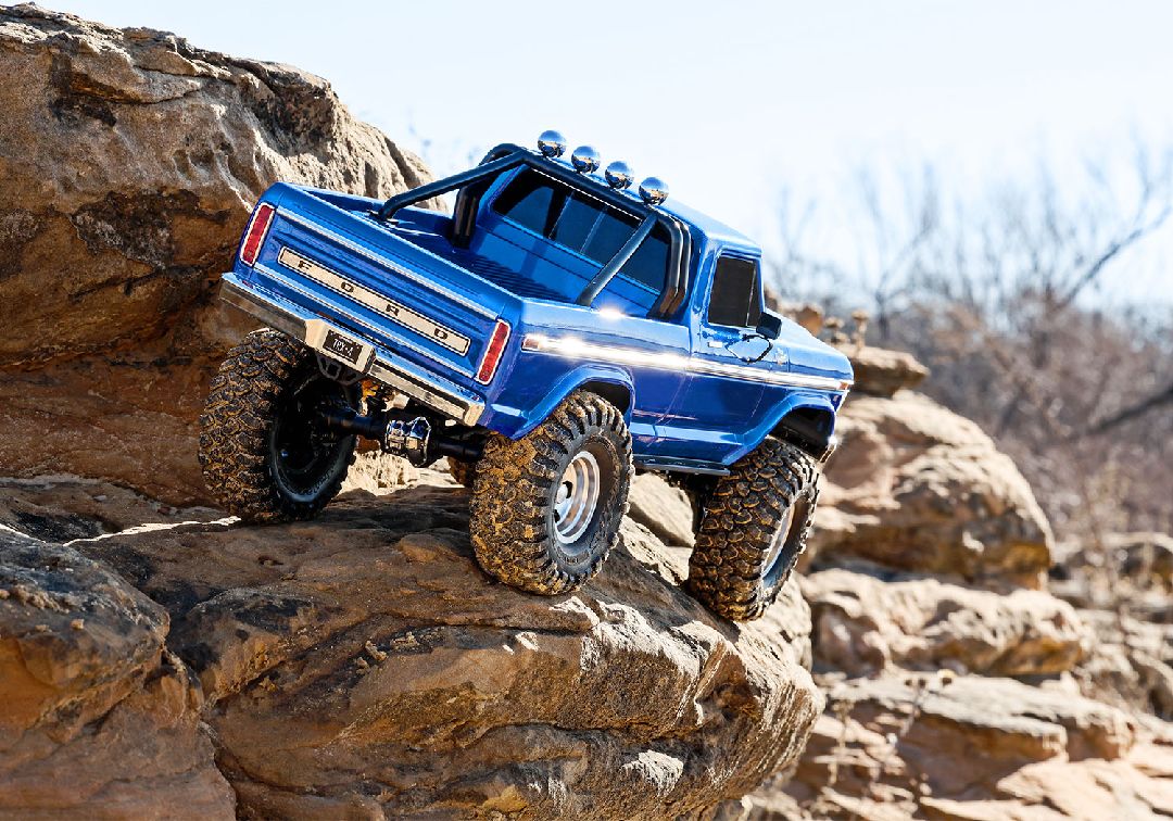 Traxxas TRX-4 Ford F-150 Ranger XLT High Trail Edition RTR - Blue