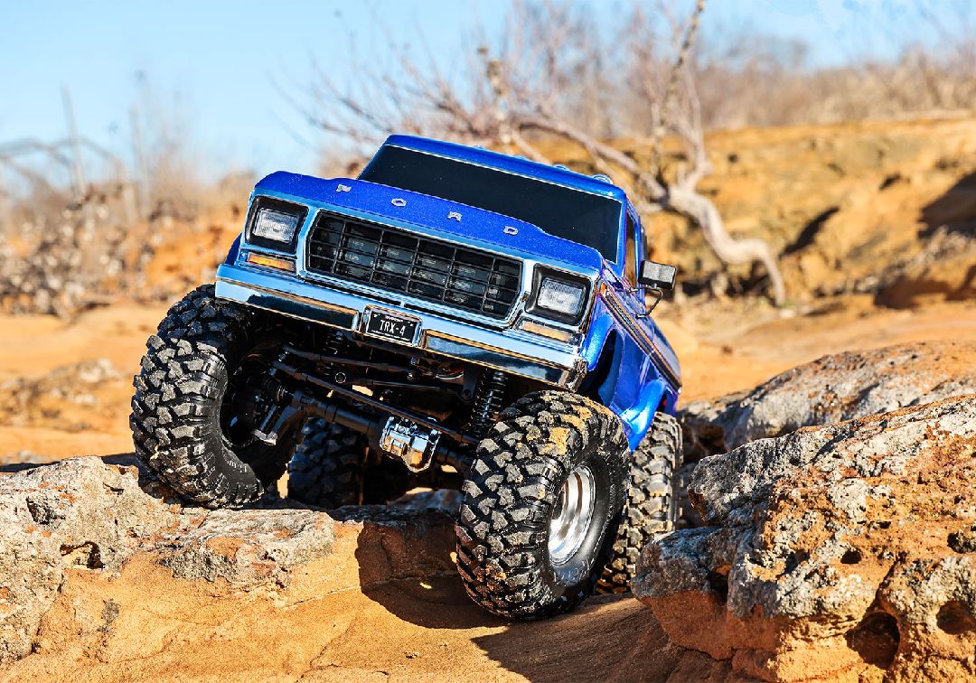 Traxxas TRX-4 Ford F-150 Ranger XLT High Trail Edition RTR - Blue
