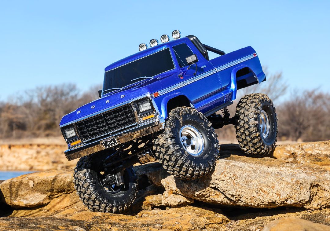 Traxxas TRX-4 Ford F-150 Ranger XLT High Trail Edition RTR - Blue