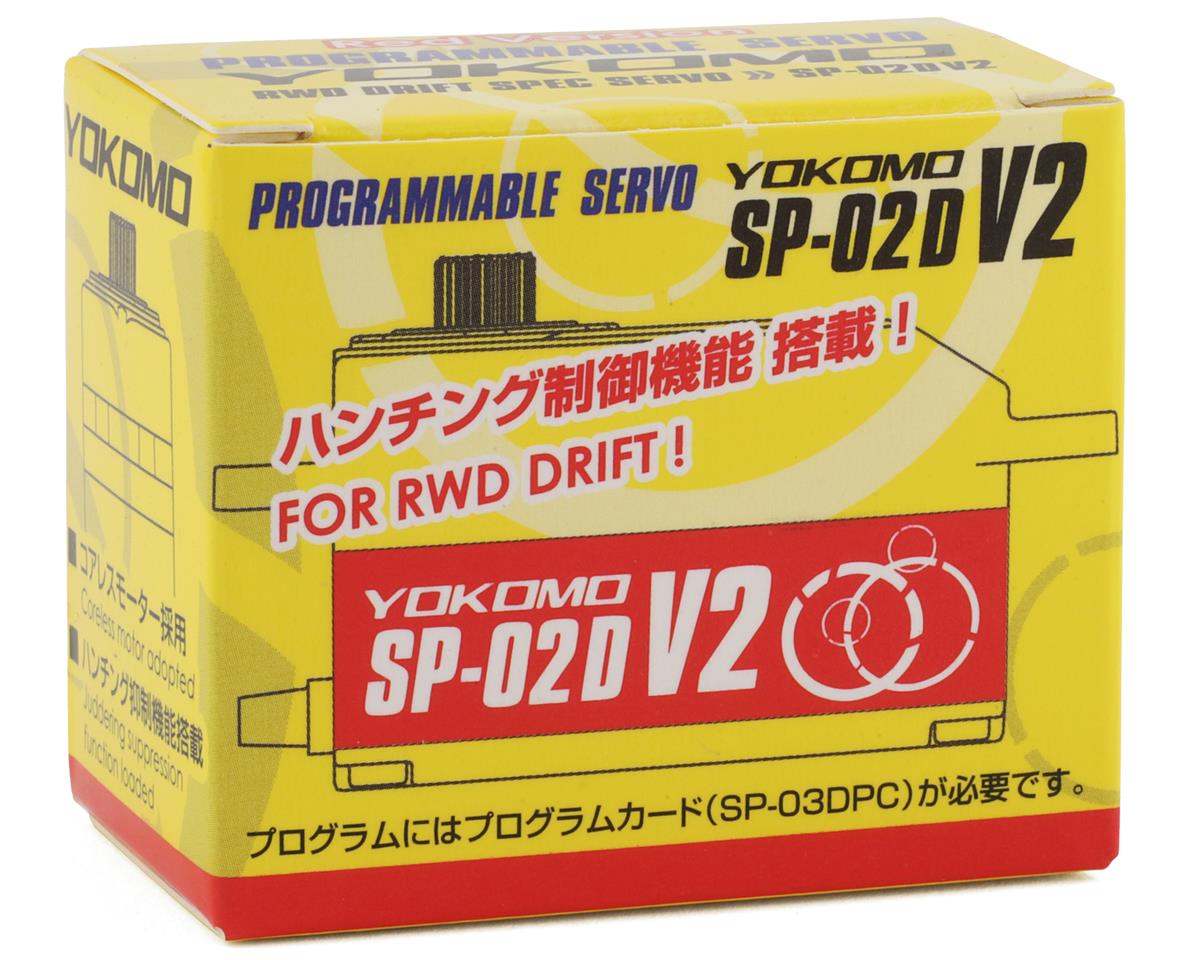 Yokomo SP-02 D V2 Programable Brushless Drift Servo (Red)