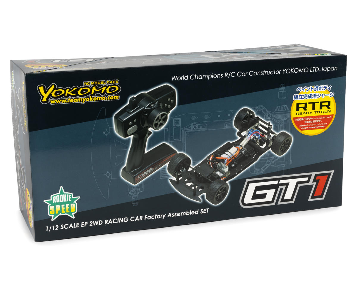 Yokomo 1/12 Rookie Speed GT1 RTR Pan Car (White)